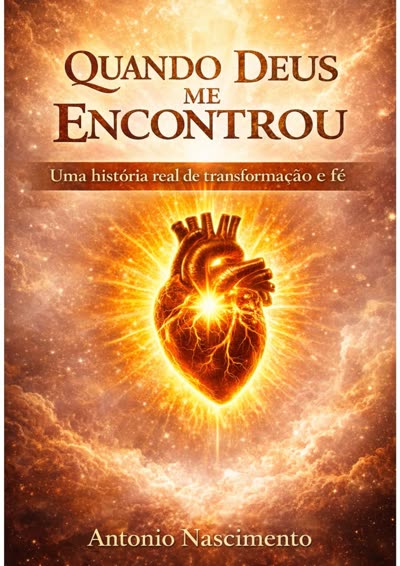 Capa do livro Quando Deus Me Encontrou, de Antonio Nascimento